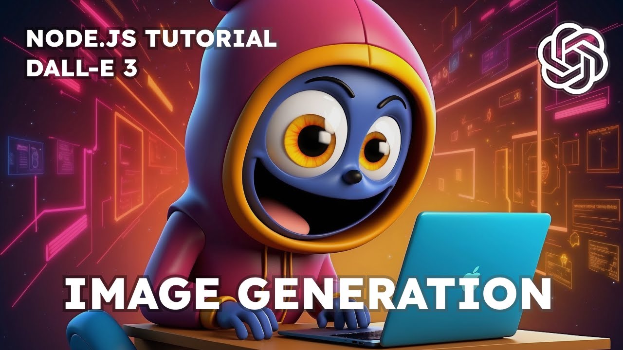 DALL E 3 AI Image Generation - OpenAI API Node JS Tutorial