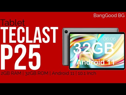 Teclast P25 tablet 2GB RAM 32GB ROM 10.1 Inch Android 11 PureSound Audio System