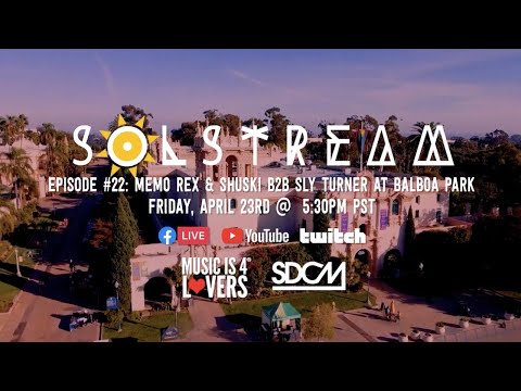 SOLstream #22: Shuski b2b Sly Turner & Memo Rex (live)