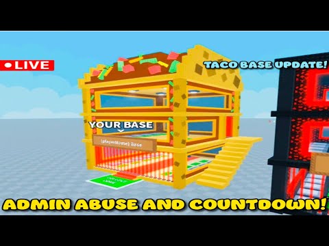 LIVE🔴TACO TUESDAY ADMIN ABUSE!