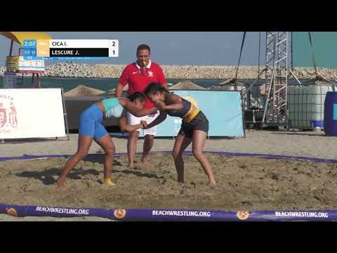 BRONZE Women's BW - 50 kg: I. CICA (ROU) v. J. LESCURE (FRA)