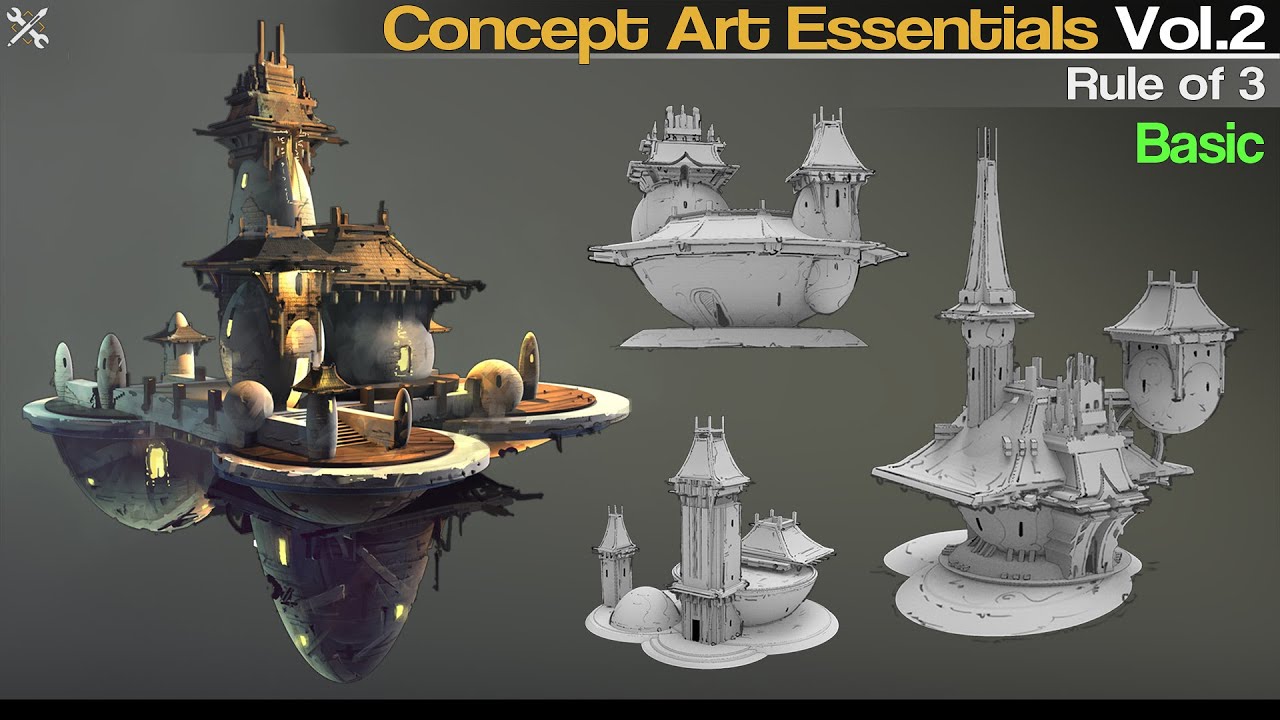Concept Art Essentials Vol.2 - Full Tutorial