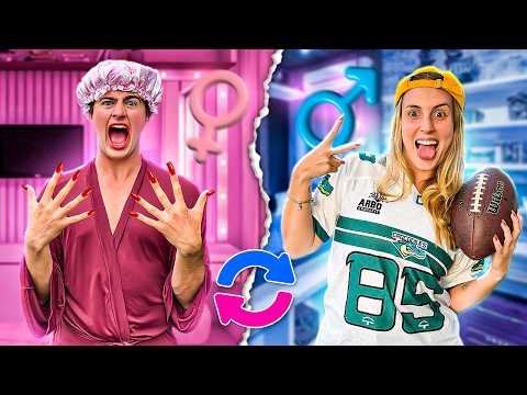 MENINO E MENINA TROCAM DE VIDA POR 24 HORAS