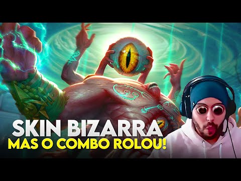 Skin estranha... Mas o COMBO FOI INSANO! ZEUS MID - ⚡ Smite BR Conquista