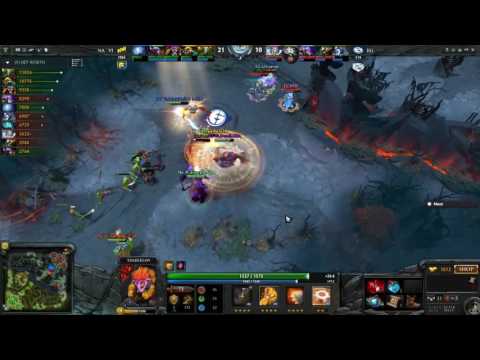 Na'Vi vs Evil Geniuses  15 минут и GG