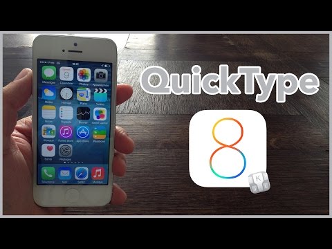 comment installer quicktype sur iphone