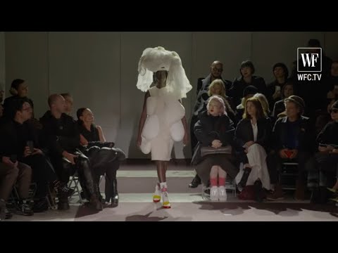 Very unusual hats | Comme Des Garcons fall/winter 20-21