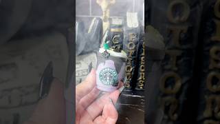 Starbucks Witches Brew Cake Pops #shorts #coffee #cake #cakepops #halloween #witch #custom