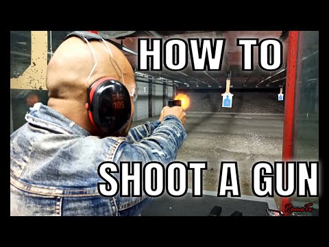 HOW TO SHOOT A GUN!!! *FIRST TIME AT A GUN RANGE... WHAT TO EXPECT! (GUN SAFETY & SHOOTING BASICS)*