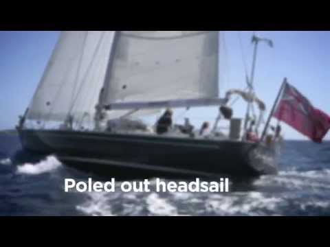 How to sail downwind with poled out headsail – Yachting World Bluewater Sailing Series