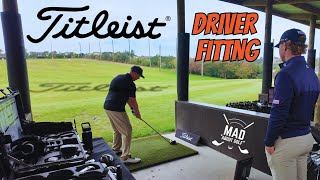 My Titleist DRIVER Golf Fitting! #titleistgolf #titleist #golfequipment #golf