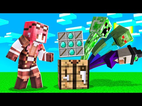 MINECRAFT MA QUANDO CRAFTI COMPAIONO MOSTRI!
