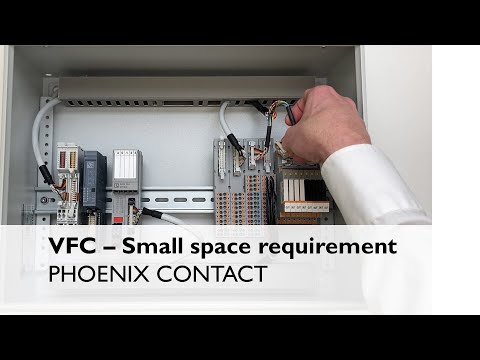 VARIOFACE Front Connect – Small space requirement