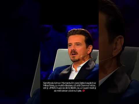 iUmor: Delia îi explică lui Mihai Petre că Domnul Victor și ZMEI3, trupa sa de la Berlin, au nivel💋