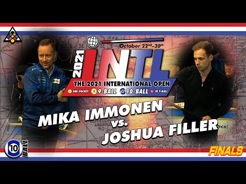 10-BALL: JOSHUA FILLER VS MIKA IMMONEN - INTERNATIONAL OPEN BIG FOOT CHALLENGE