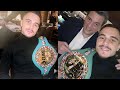 CHAMPION CROWNED! GEORGE KAMBOSOS JR RECEIVES WBC BELT IN LAS VEGAS