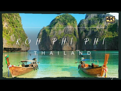 Koh Phi Phi ● Thailand 🇹🇭 【4K】 Aerial Cinematic Drone