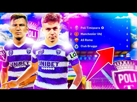 We are rebuilding POLI TIMISOARA in FIFA 22! *2nd LEAGUE*