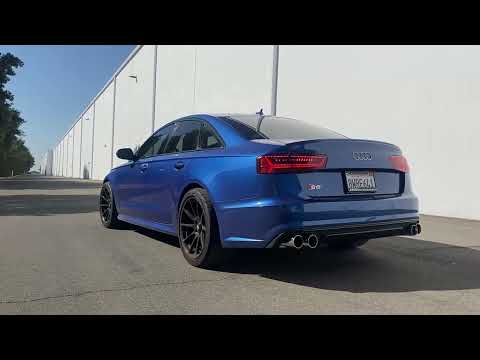 JHM AUDI C7-C7.5 S6 4.0T - 3" PERFORMANCE (RACE) VALVED CAT-BACK EXHAUST