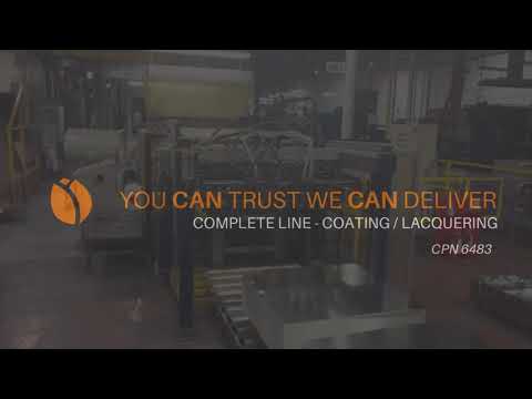 Video - Mailander 466 coating line with 36 meter tunnel-oven from LTG