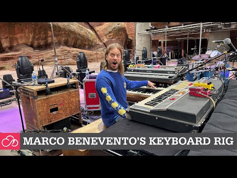 Marco Benevento's Keyboard Rig - June 2023 with Joe Russo's Almost Dead