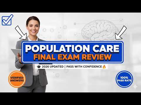 NUR653 Population Care Management Final Exam Review 2026 | Pass With Confidence 🎓🔥