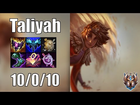 Taliyah vs Lillia JUNGLE - Patch 12.22 euw1 CHALLENGER