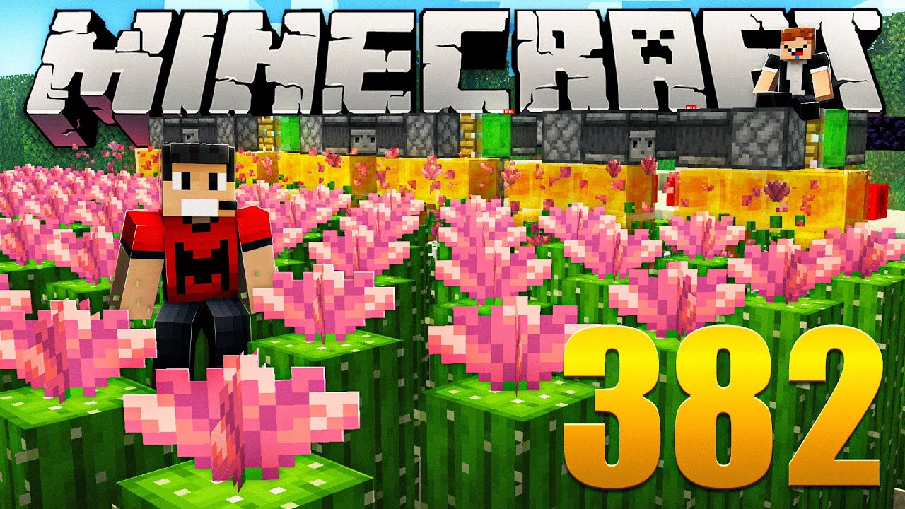 Farm de Flor de Cacto - Minecraft Em busca da casa automática #382
