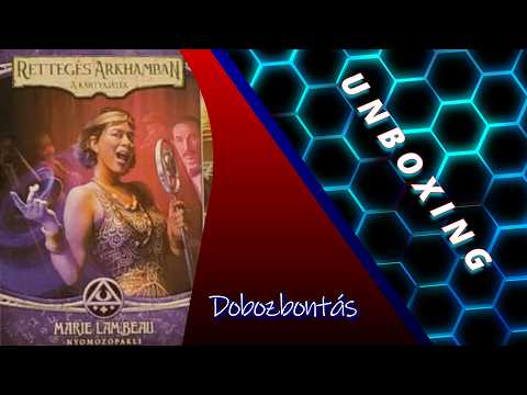 MARIE LAMBEAU Arkham Horror/Rettegés Arkhamban Misztikus kártyapaklija - Painting and Game