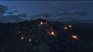 Herz-Jesu-Feuer in Schenna / Fuochi del Sacro Cuore di Gesù a Scena