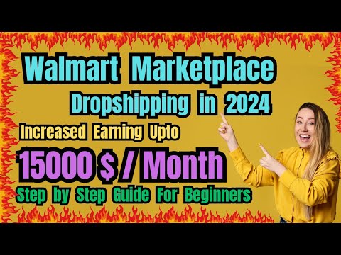 Walmart Marketplace Dropshipping in 2024: A Step-by-Step Guide for Beginners #walmart #onlinestore
