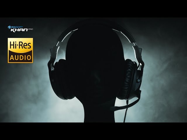 Video Teaser für Meet world's First Hi-Res Audio Gaming-Headset - ROCCAT Khan Pro