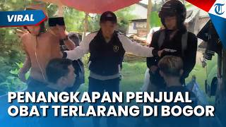 Detik-detik Penangkapan Penjual Obat Terlarang di Terminal Laladon Bogor, Pelaku  Sedang Transaksi