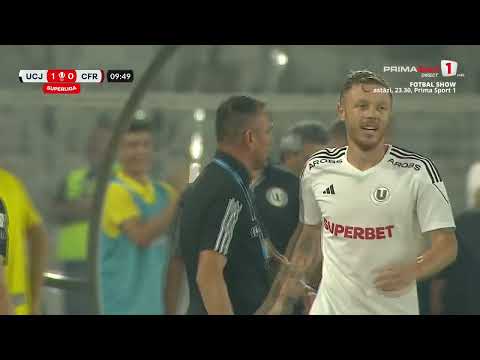 GOOOL! U Cluj - CFR Cluj 1-0. Ianis Stoica deschide scorul pe Cluj Arena