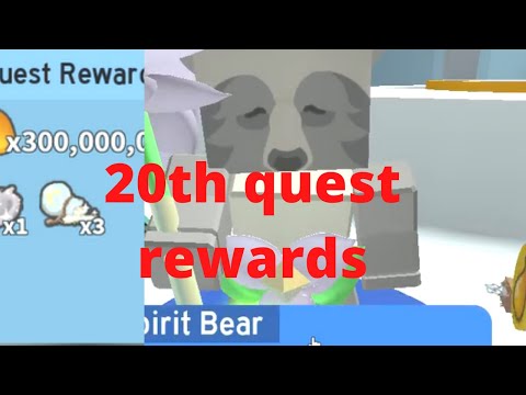 20th spirit bear quest rewards!!