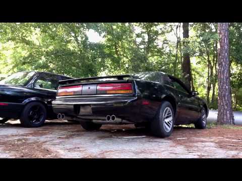 92 Firebird Hooker Exhaust installed