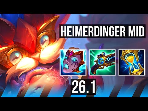 HEIMERDINGER vs YASUO (MID) | KR Diamond | 26.1