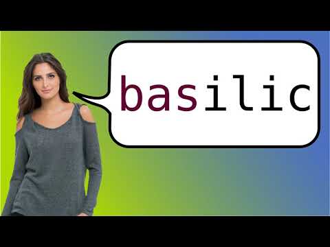 How to say 'basil' in French?