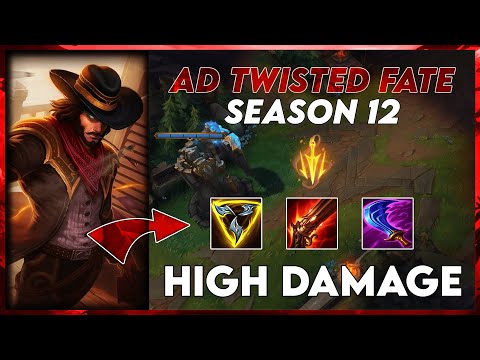 AD TWISTED FATE IS A DPS MACHINE | League of Legends Season 12