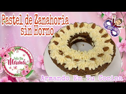 Pastel de Zanahoria sin horno Video