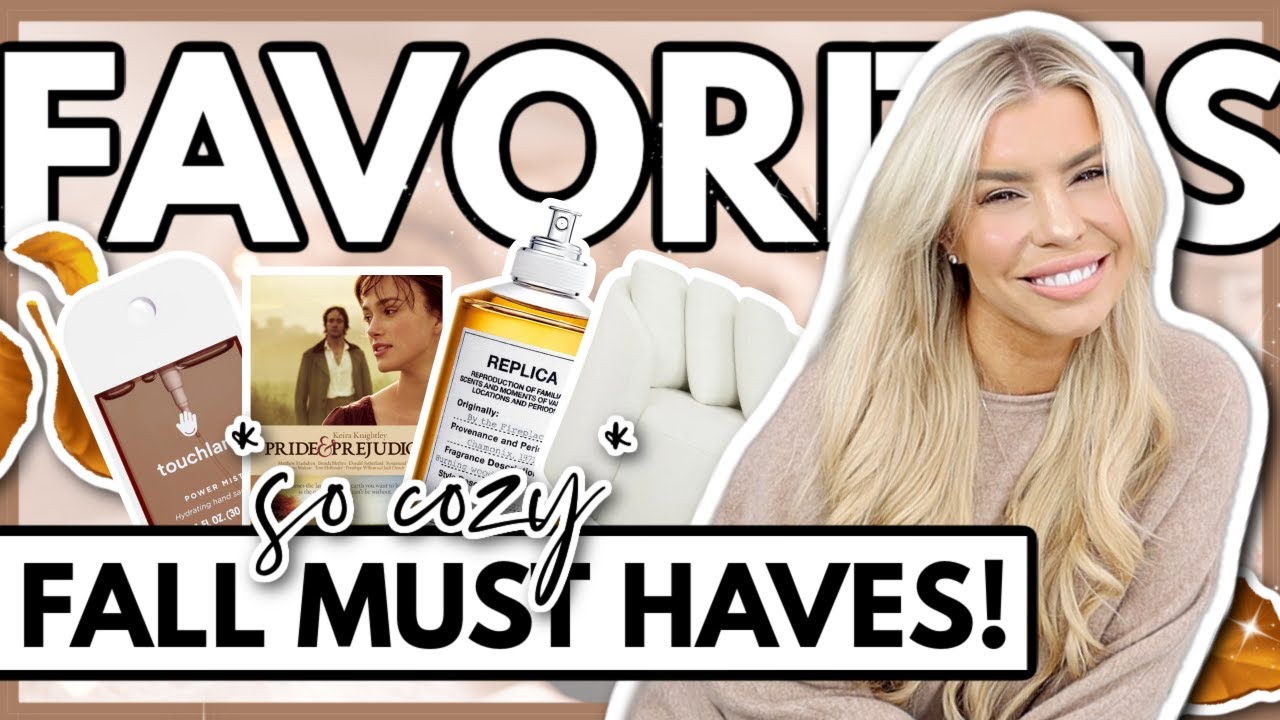 🍁🍂 *FALL FAVORITES* COZY FINDS TO PUT YOU IN THE AUTUMN MOOD 🍂🍁