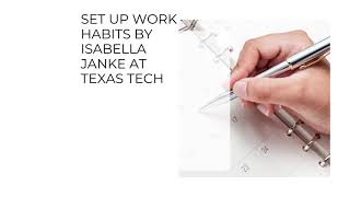 Isabella Janke at Texas Tech with Chris Chan