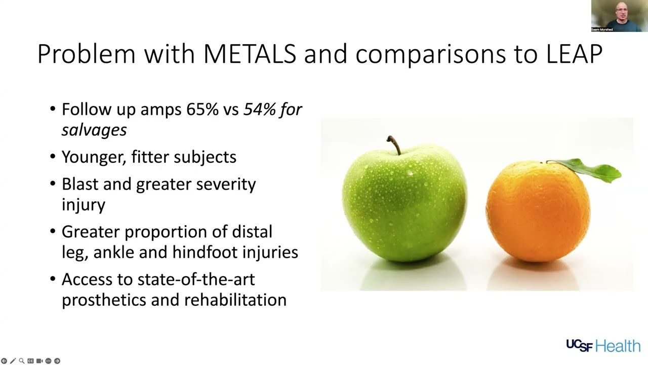 16: Limb optimization following severe traumatic injury | Saam Morshed, MD PhD, MPH
