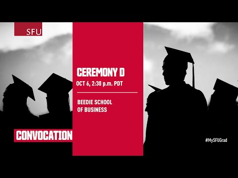 SFU Fall 2021 Convocation Ceremony D