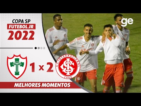 PORTUGUESA 1 X 2 INTERNACIONAL | MELHORES MOMENTOS | COPA SÃO PAULO DE FUTEBOL JR | ge.globo