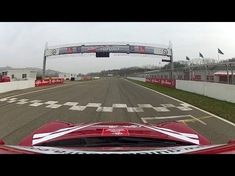 Alfa Romeo 4C - On Board Camera - Varano de' Melegari