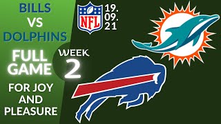 🏈Buffalo Bills vs Miami Dolphins Week 2 NFL 2021-2022 Full Game Watch Online, Football 2021