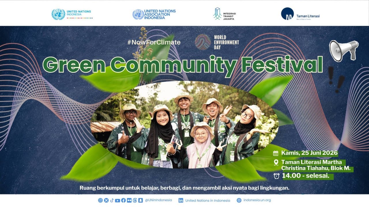 [LIVE] Green Community Festival - World Environment Day 2026 Indonesia