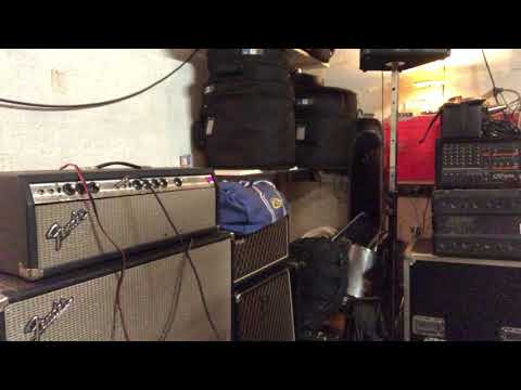 Fender Bassman cabinet 4x12 70s - Black pearl dust image 7
