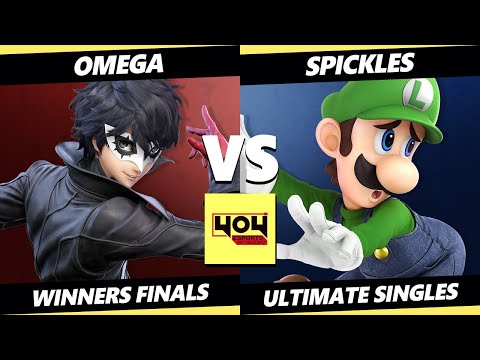 4o4 Weekly 16 WINNERS FINALS - Omega (Joker) Vs. Spickles (Luigi) Smash Ultimate - SSBU